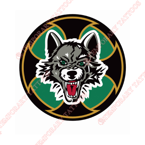 Chicago Wolves Customize Temporary Tattoos Stickers NO.9000